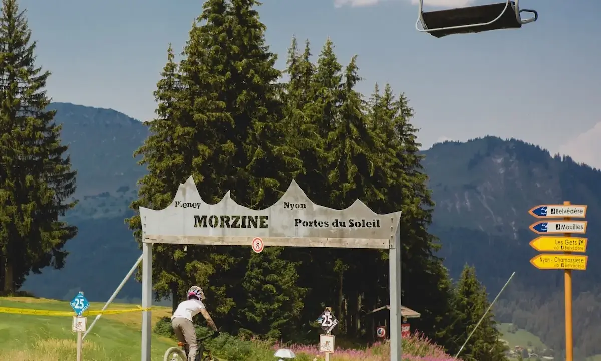 Mountain bike rental ideally located in Morzine